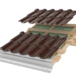 Țiglă metalică modulară ARCTICA